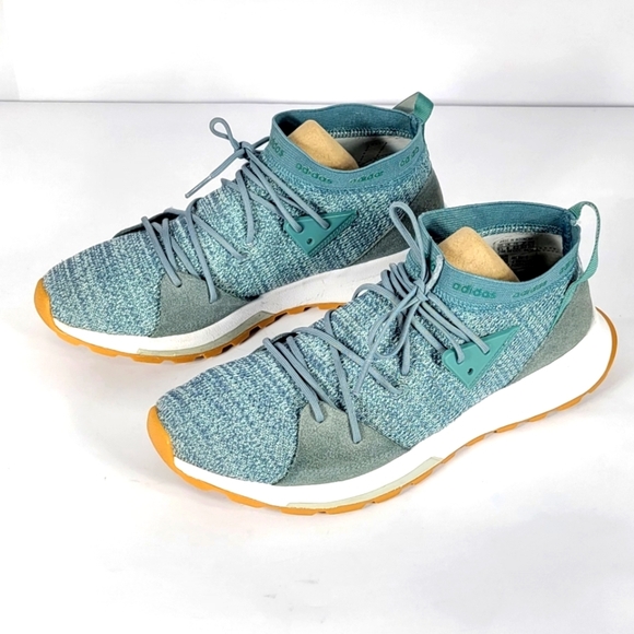 Adidas Women's Teal Sneakers #751 Size 9.5 - Picture 1 of 12